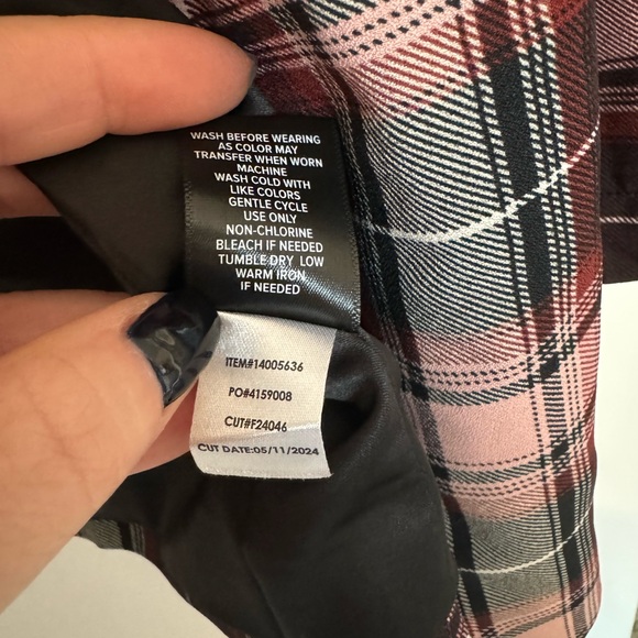 Parker Studio Crepe Blazer - Plaid - Picture 9 of 11